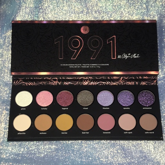 BH Cosmetics 1991 by Alycia Marie 14 Color Eyeshadow Palette - Picture 2 of 8